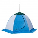 Зимняя палатка-зонт для подледного лова, без дна Elite 2-х мест. (брезент) (20570)