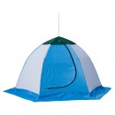 Зимняя палатка-зонт для подледного лова, без дна Elite 2-х мест., двухслойная (47489)
