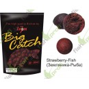 Big Catch Boilies 18 mm, strawberry - fish (Земляника-Рыба) 800гр (CZ7323)