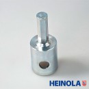 Адаптер для ледобура под шуруповерт к шнеку Heinola SpeedRun (HLZ1-005)
