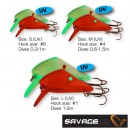 Оснастки для мягких приманок Savage Gear 4Play LIP SCULL UV L/001 (SG43660)