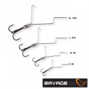 Оснастки для мягких приманок Savage Gear 4Play OFFSET TREBLE L/K010 (SG43466)