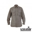 Рубашка Norfin COOL LONG SLEEVES GRAY 01 р.S (651101-S)