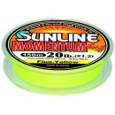 Плетеный шнур Sunline MOMENTUM 4x4 150m Fluo Yellow #2.5 40lb 16,5kg (63041600)