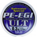 Плетеный шнур Sunline PE-EGI ULT 120m #0.6 10lb 4.5kg (00000058417)