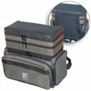 Ящик-рюкзак рыболовный зимний пенопластовый 3-х ярусный (H-3LUX)