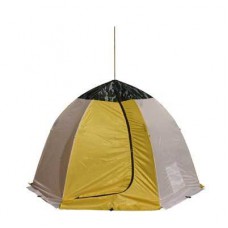 Зимняя палатка-зонт для подледного лова, без дна Классика 2-х мест. (брезент) (03066)