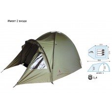Палатка Палатка REISEN Acher 3 (woodland) (1049WL)