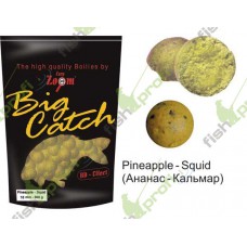 Big Catch Boilies 18 mm, Pineapple-Sguid (Ананас-Осьминог)  800гр (CZ7408)