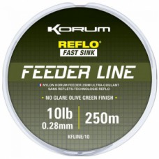 KORUM FEEDER LINE Леска рыболовная 0,28мм. 250 м. (KFLINE/10)
