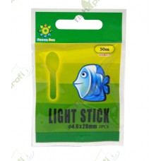 Светлячок "Blue Fish Bulb" 3,0 x 25 мм (2 шт. в упаковке) (Blue Fish Bulb/3,0 x 25 m)