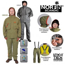 Костюм демисезонный Norfin SCANDIC GRAY 01 р.S (6141001-S)