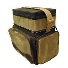 Ящик-сумка-рюкзак рыболовный зимний пенопластовый 2-х ярусный (B-2LUX)