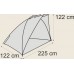 ТРАПЕР BIVVY SMALL  - Шелтер 225 х 122 х 122  см (68002)