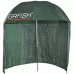 Зонт рыболовный с задней стенкой, смена угла наклона, двойная пропитка, 2.5м (UM#02)