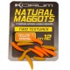 KORUM NATURAL MAGGOT- YELLOW AND ORANGE Насадка искусственная "опарыш"  желтый и оранжевый (KAM/NYO)